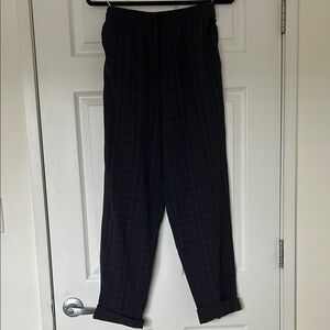 Aritzia Wilfred Women's Plaid Pants